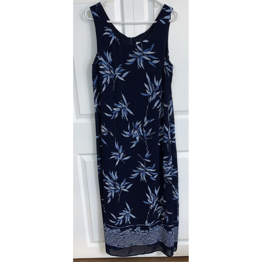 Fancy Lady Hawaiian Summer Sleeveless Maxi Dress Resort Wear Women’s 14.5